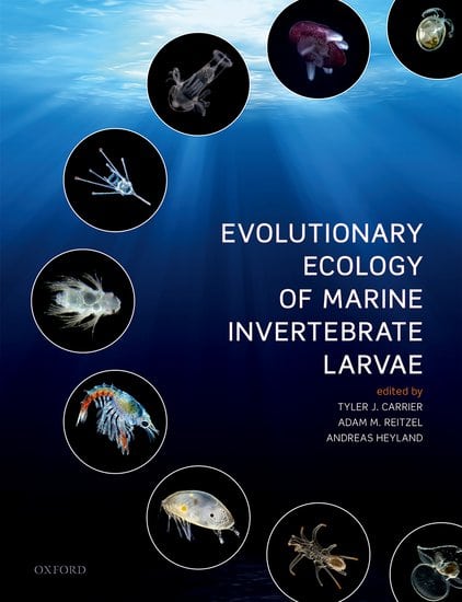 Reitzel book cover Evolutionary Ecology of Marine Invertebrate Larvae